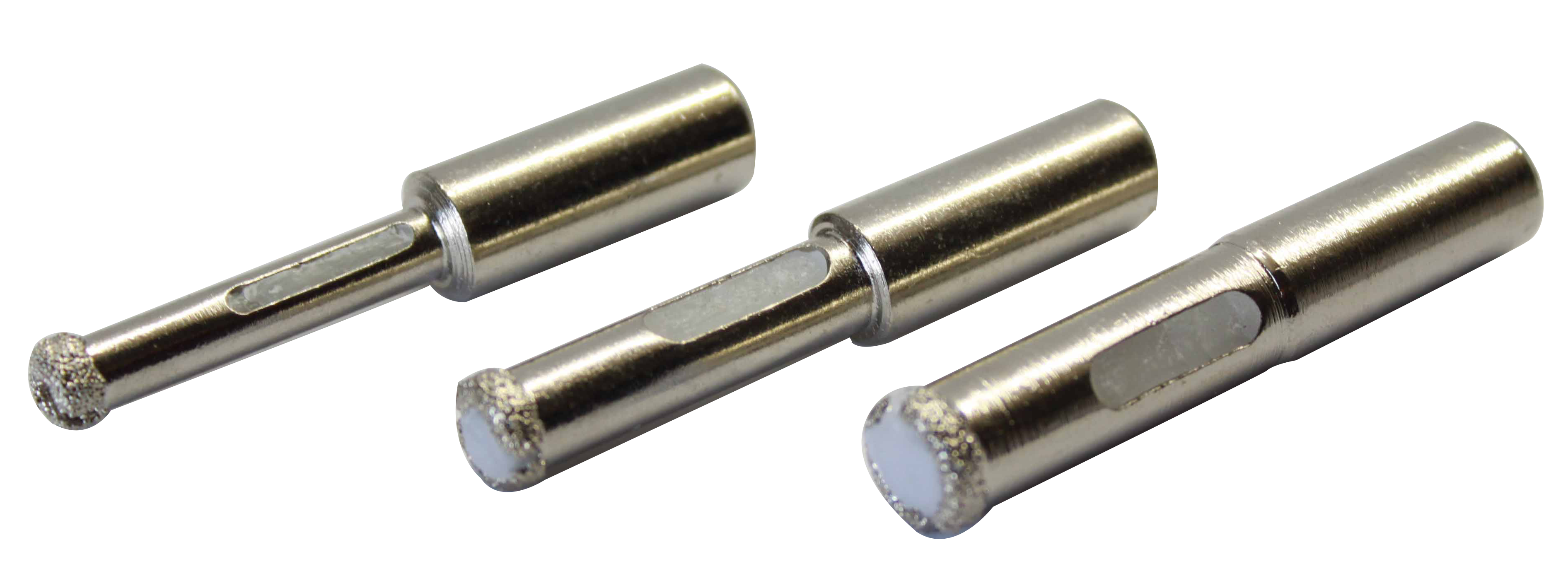 Dry Cut Diamond Drill Bits 6mm, 8mm, 10mm