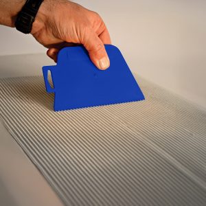 Grout Squeegee and Adhesive Spreader Set