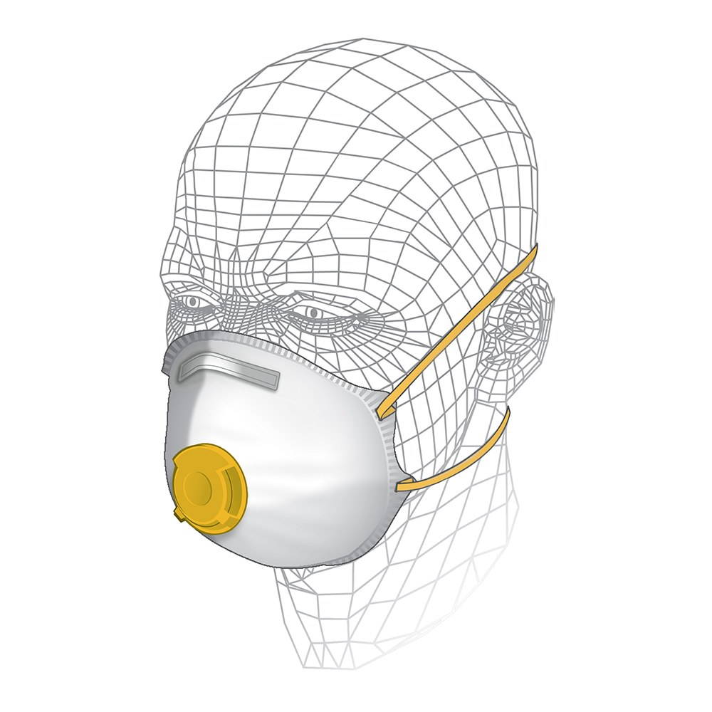 Premium Power Tool & MDF Respirator (with filter) P2