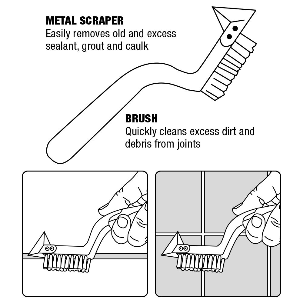 Grout & Silicone Remover & Finisher Kit