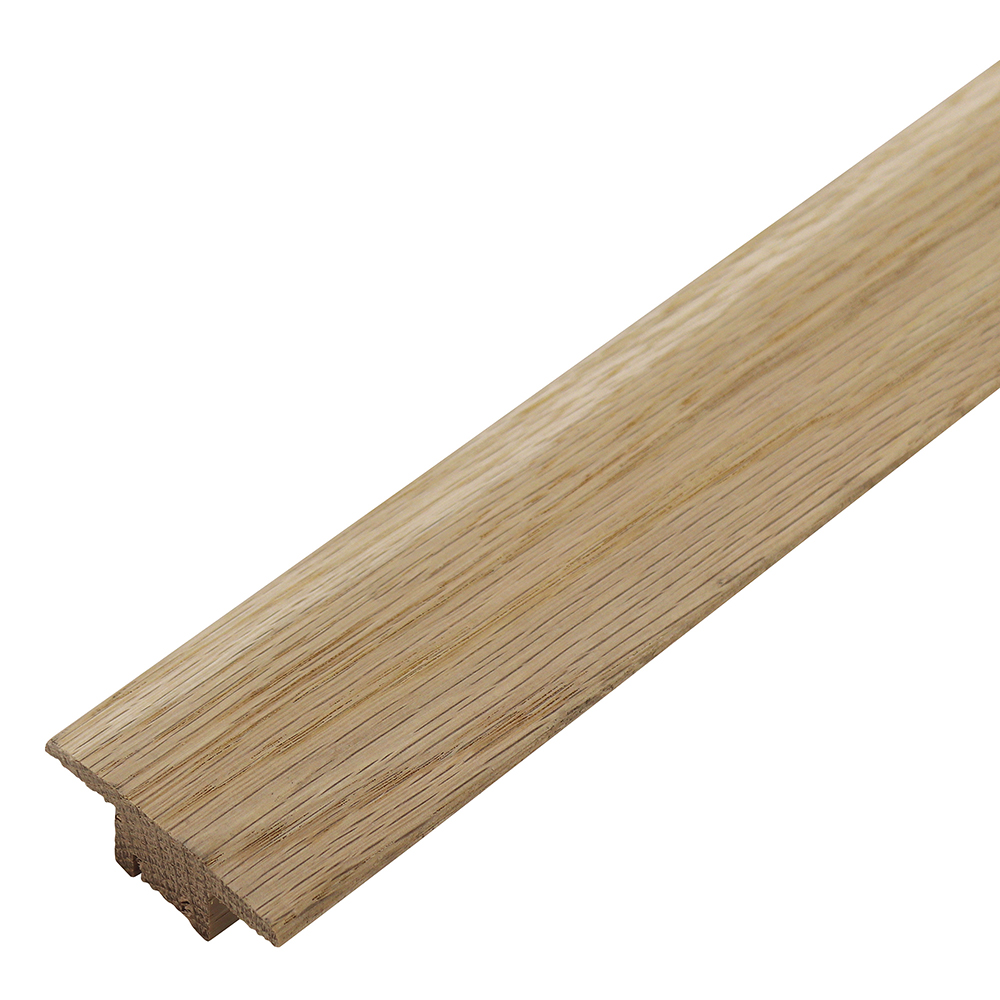 Solid Oak T Bar Threshold - 900mm