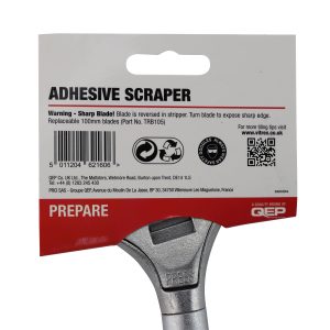 Adhesive Scraper with 5 x Blades