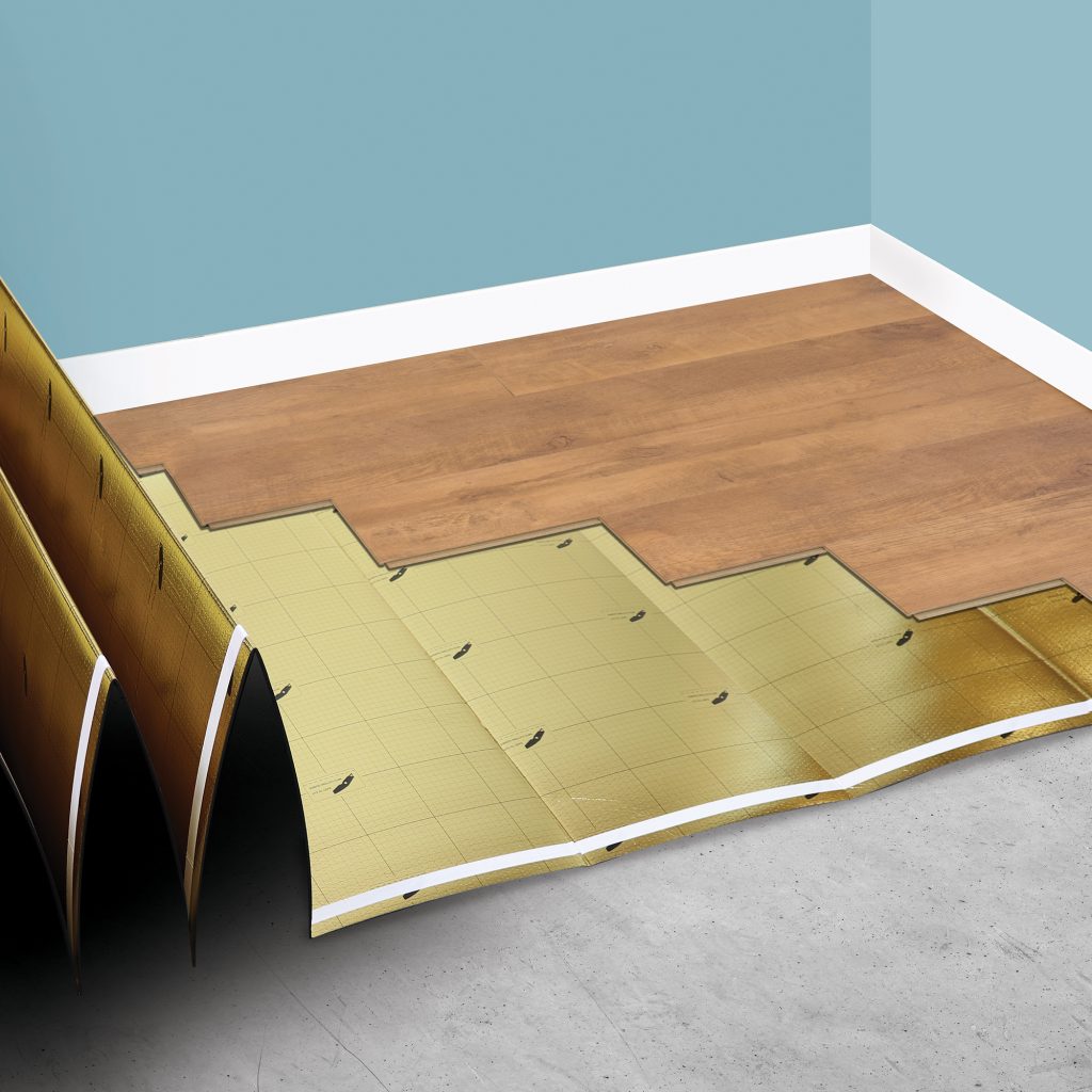 4mm Premium Underlay PLUS for Wood and Laminate Flooring - 9.6m2