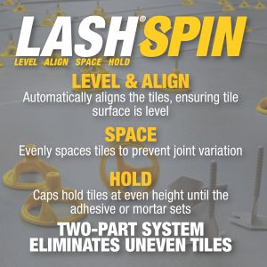 LASHSPIN Tile Levelling System