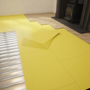 2mm Floorwarm Underlay For Underfloor Heating 9.76m2