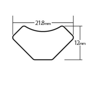 MDF Scotia with Foil Finish Beading